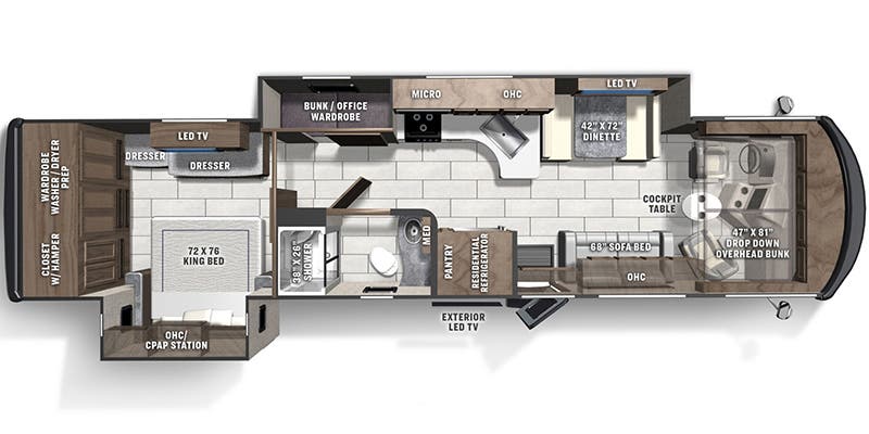 Unit Floorplan