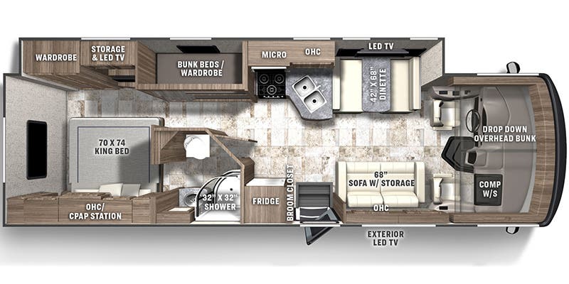 Unit Floorplan