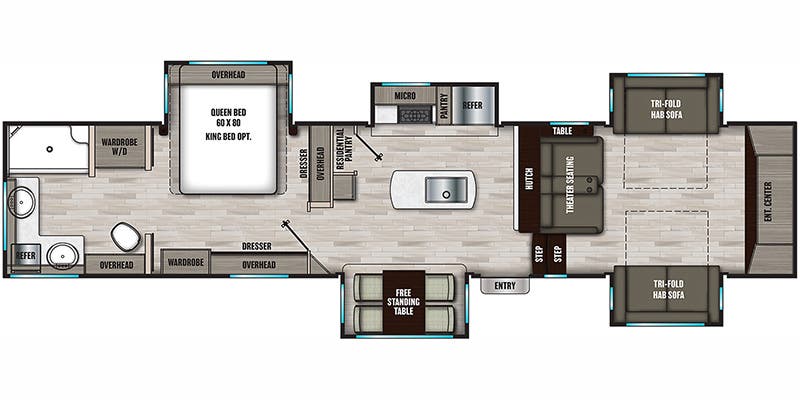 Unit Floorplan