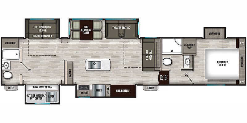 Unit Floorplan