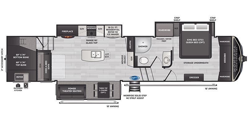 Unit Floorplan