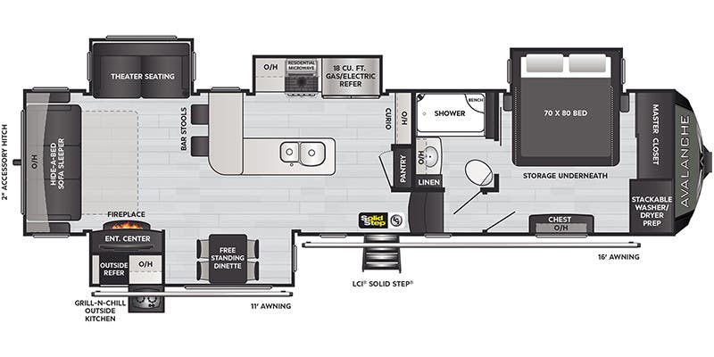 Unit Floorplan