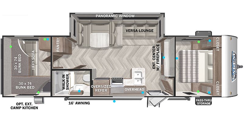 Unit Floorplan