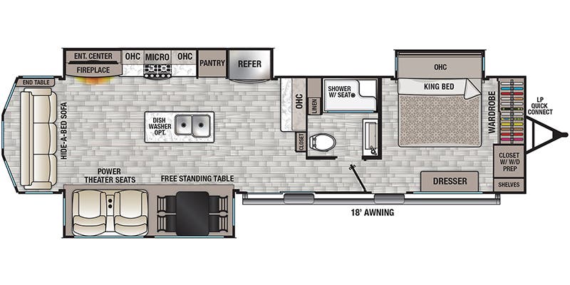Unit Floorplan