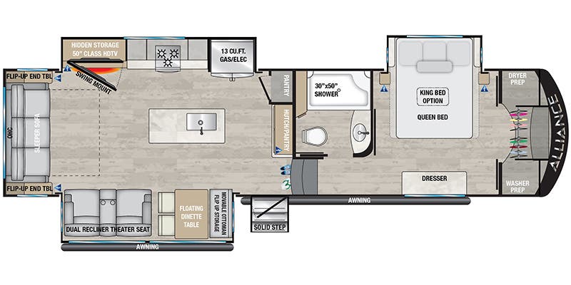Unit Floorplan