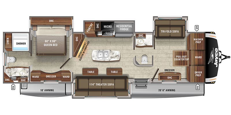 Unit Floorplan