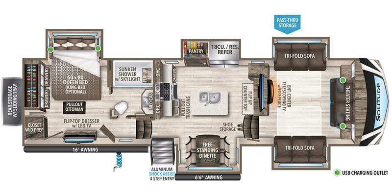Unit Floorplan