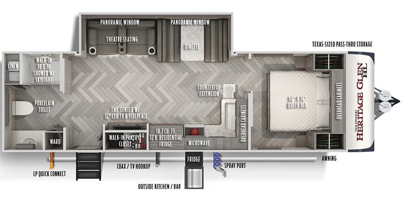 Unit Floorplan