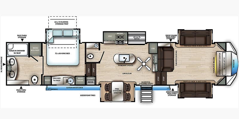 Unit Floorplan
