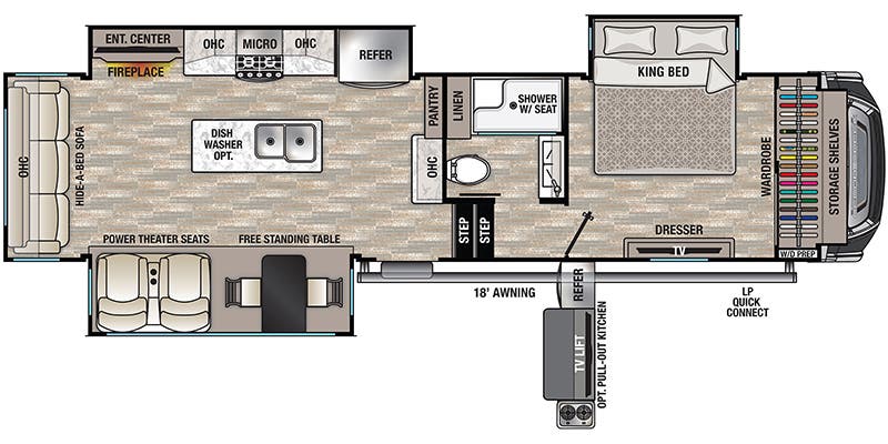 Unit Floorplan