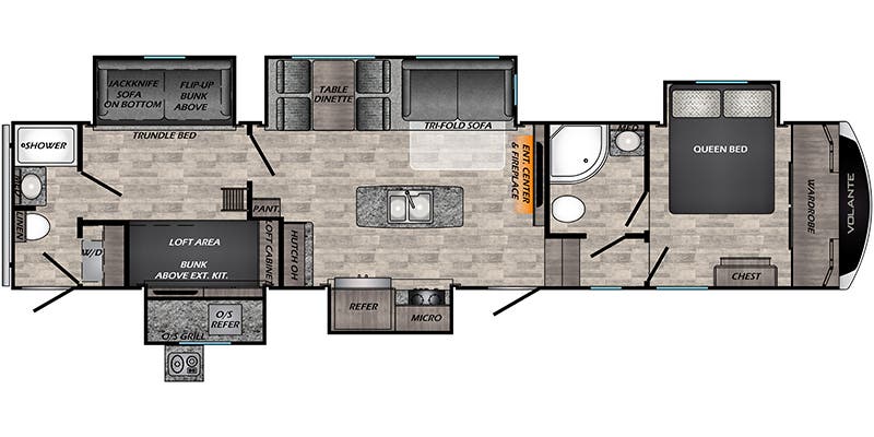 Unit Floorplan