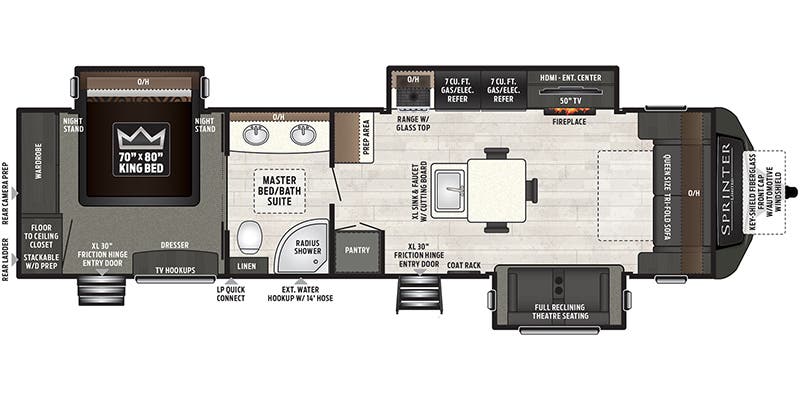 Unit Floorplan
