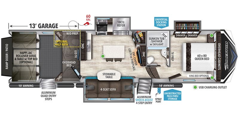 Unit Floorplan