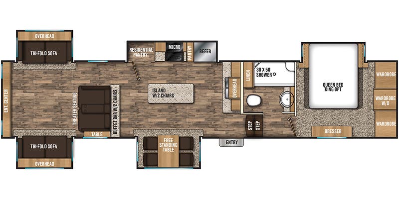 Unit Floorplan