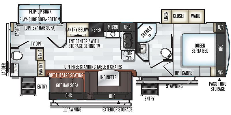 Unit Floorplan