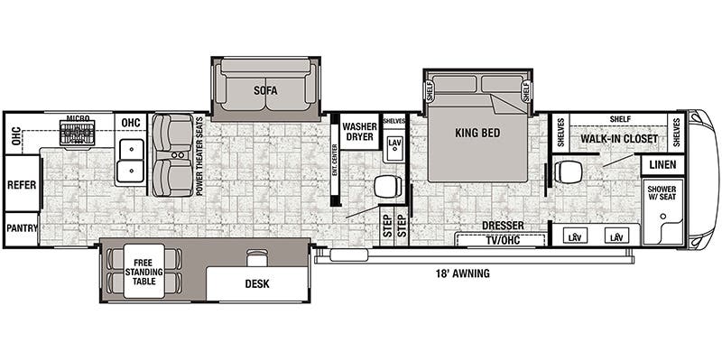 Unit Floorplan