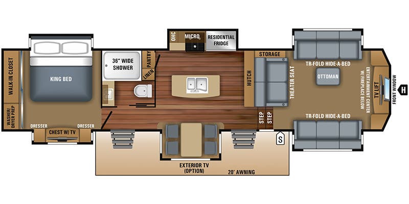 Unit Floorplan