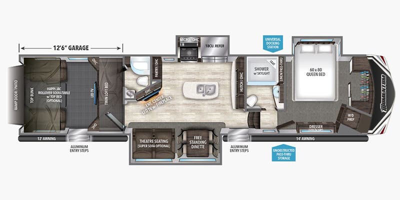 Unit Floorplan