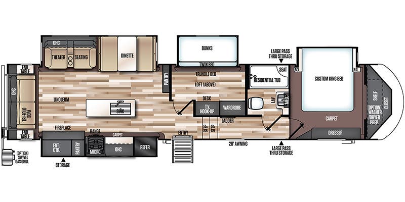 Unit Floorplan