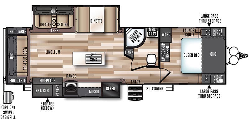 Unit Floorplan