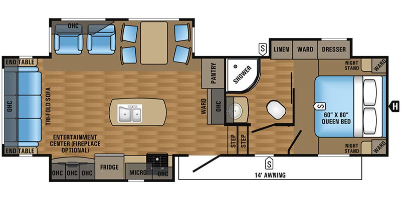 Unit Floorplan