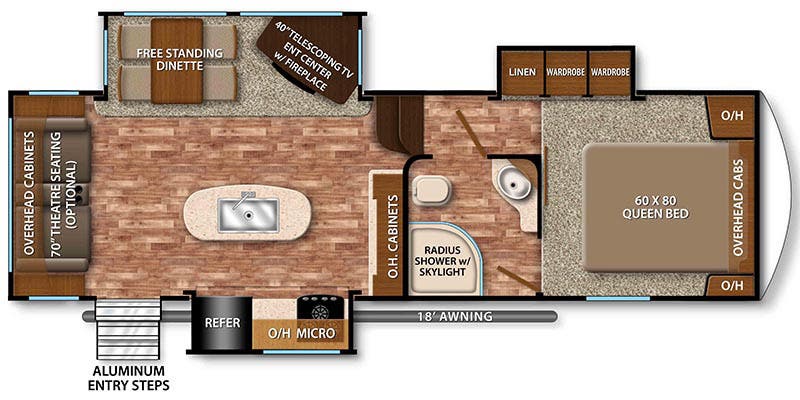 Unit Floorplan